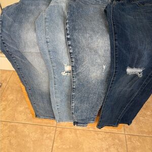 GAP Denim Jeans Trio in Blue Shades